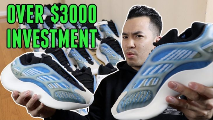 OVER $3000 CASHOUT !! YEEZY 700 V3 ARZARETH INVESTMENT