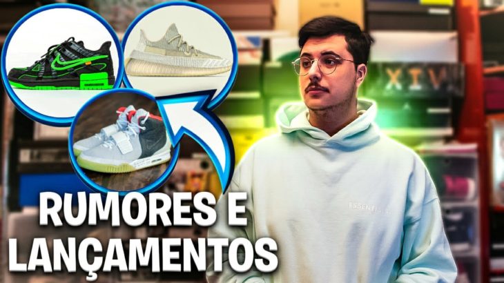 Rumores e Lançamentos da Semana (Nike Yeezy 2, Nike Off White Ruber no Brasil) – Tiago Borges