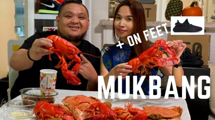 Seafood Mukbang OverLoad! 2020! W/ Yeezy V2 Black Story!