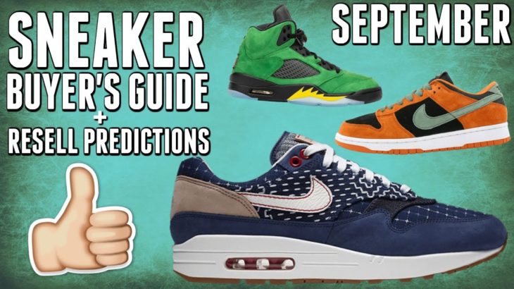 September Sneaker Releases + Resell Predictions (Jordan 5 Oregon, Yeezy Asriel, and More!)