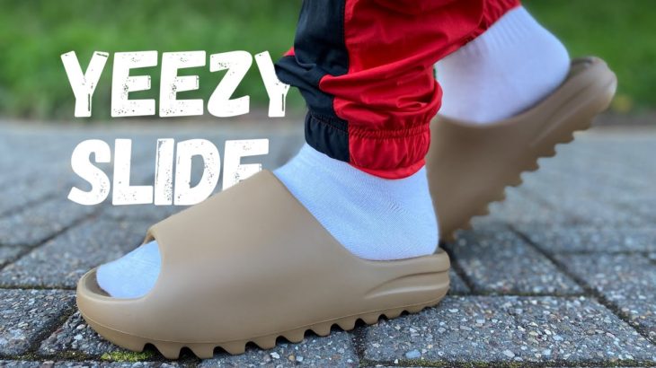 THESE ARE EXPENSIVE! YEEZY SLIDE CORE REVIEW & ON FOOT