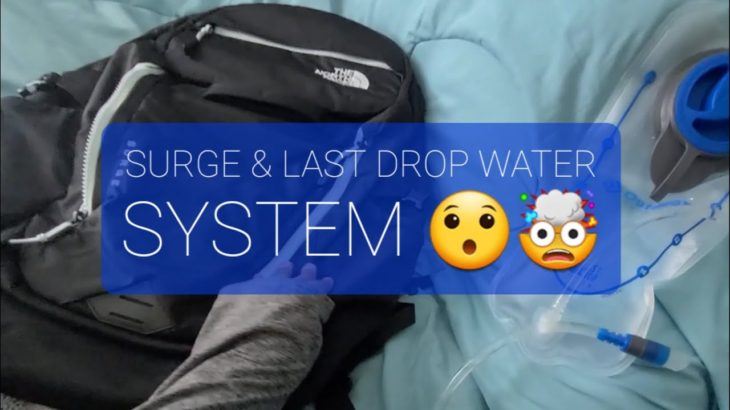 The NorthFace SURGE Backpack & WaterPack💧