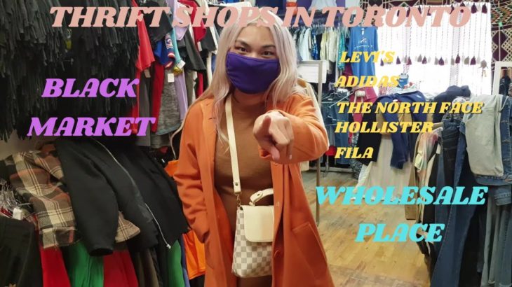 Thrift Shops in Toronto (Levi’s, Adidas, The North Face etc) l Vlog #1