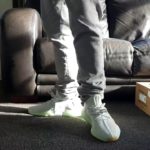 UA reps yeezy hyperspace on foot – godkiller