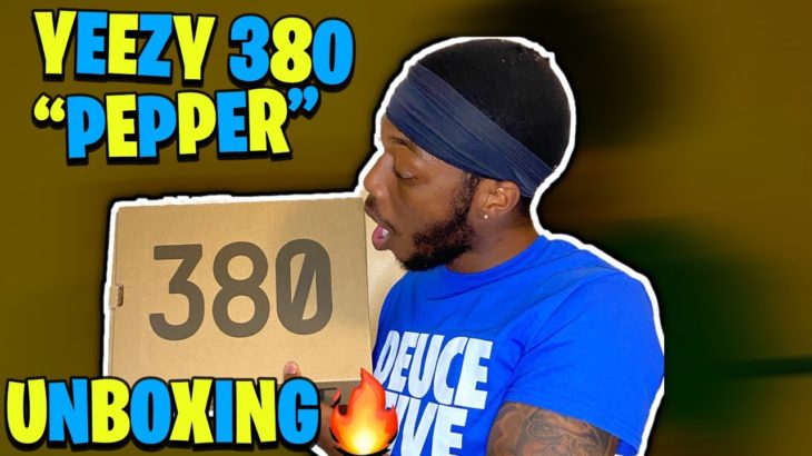 Yeezy 380 Pepper Unboxing
