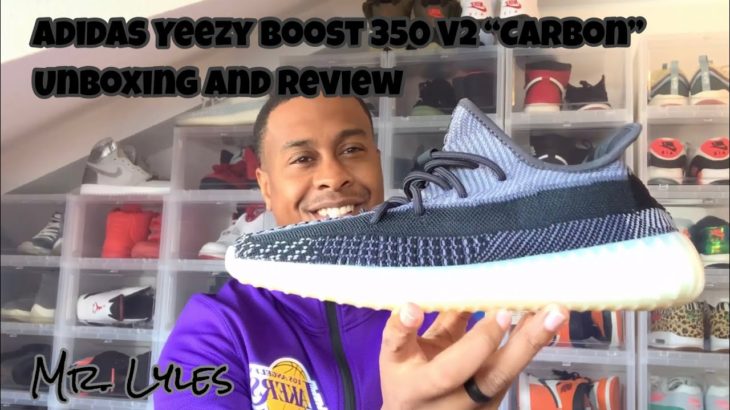 ADIDAS YEEZY 350 BOOST V2 “CARBON” UNBOXING AND REVIEW