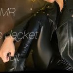 【ASMR】ライダースジャケット キャットスーツ 革の音 【Riders jacket／Cut suit／音フェチ／革の擦れる音】