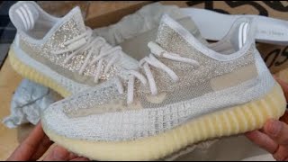 ASMR Unboxing Adidas Yeezy Boost 350 Natural Color + How To Legit Check!