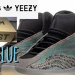 Adidas YEEZY QNTM Teal Blue Review & Unboxing