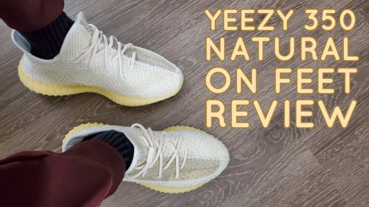 Adidas Yeezy Boost 350 v2 Natural On Feet Review (FZ5246) #Yeezy350 #Natural350