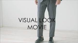 G-stage VISUAL LOOK MOVIE  600201&600501 ウールジャージWジャガードジャケット、パンツ