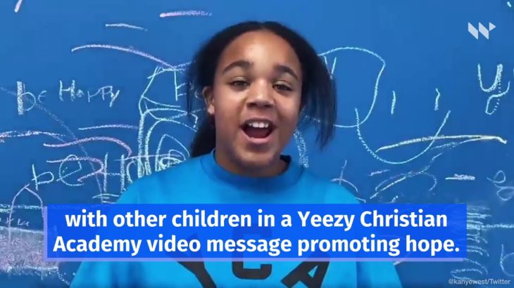 Kanye West Features Kardashian Kids in Yeezy Christian Academy Video