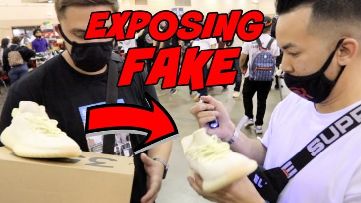 SAVING LIVES !! LEGIT CHECK YEEZY AT SNEAKER EVENT