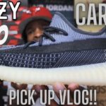 THESE RIGHT HERE…… YEEZY 350V2 “CARBON” PICK UP/ LENOX MALL VLOG!!