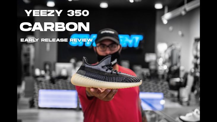 UNBOXING Adidas YEEZY 350 V2 “Carbon” Review & ON FEET