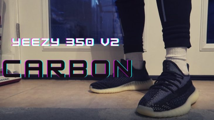 Unboxing and On Foot Review of *NEW* YEEZY 350 V2 CARBON! One of My Favorites!