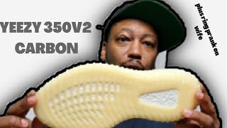 YEEZY 350v2 Carbon review + (ring prank on wife)