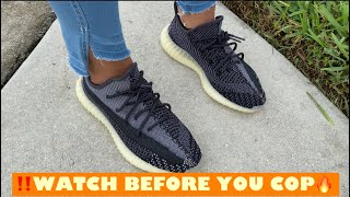 YEEZY BOOST 350 V2 CARBON | 🔥ON FOOT REVIEW + VLOG 🎥