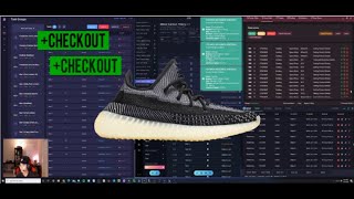 (Yeezy 350 Carbon’s 30+ Checkouts) MiniBot Episode 3 (Fragments, Dunks, Carbon’s, and Much More)