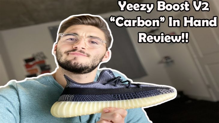 Yeezy 350 V2 “Carbon” In Hand Review! | Finishline Almost STOPPED Me From Getting Them!