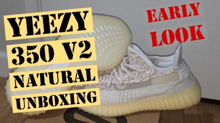 Yeezy 350 V2 Natural FZ5246 Unboxing and On Feet