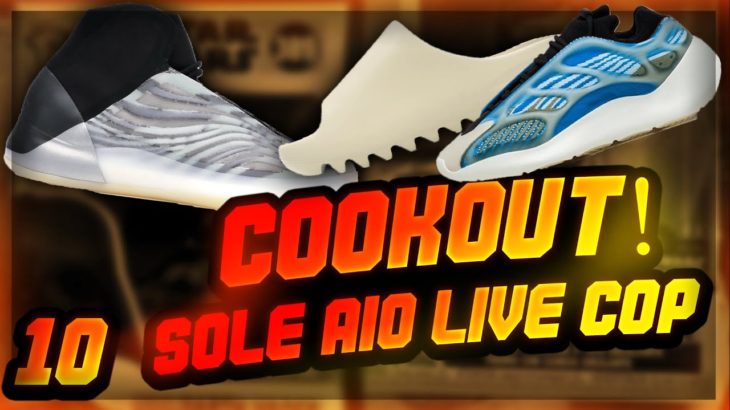 Yeezy Slide, QNTM, and 700 V3 Arzarath Live Cop Using Sole AIO | BTE Episode 10 Deluxe Edition
