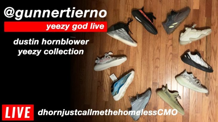 yeezy god live | checking out yeezy god member dustin hornblower’s insane 70+ yeezy collection