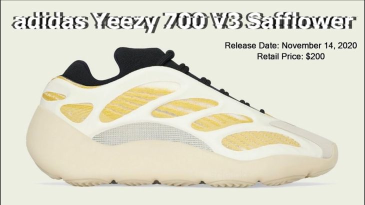 Adidas Yeezy 700 V3 Safflower – DETAILED LOOK