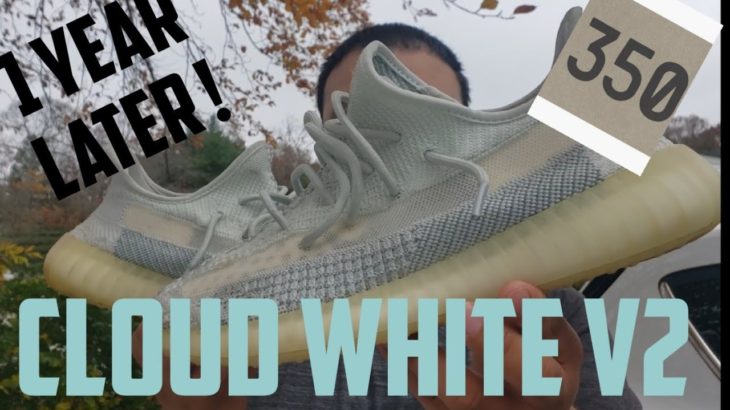 Adidas Yeezy Boost 350 V2 Cloud White Review and On Foot, 1 year later !