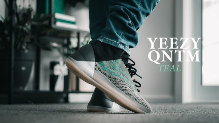 Best Slept on Yeezy? QNTM Teal Blue ON-FEET w/ Different Pants