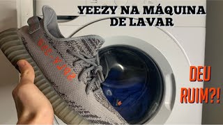 Como Limpar o Yeezy 350 V2 (Na Máquina de Lavar)