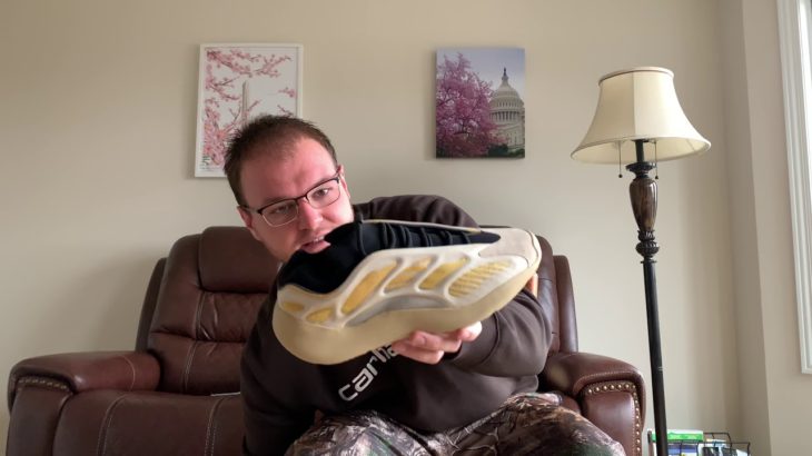 FINALLY GOT ONE YEEZY 700 V3 SAFFLOWER THOUGHTS + ON FOOT