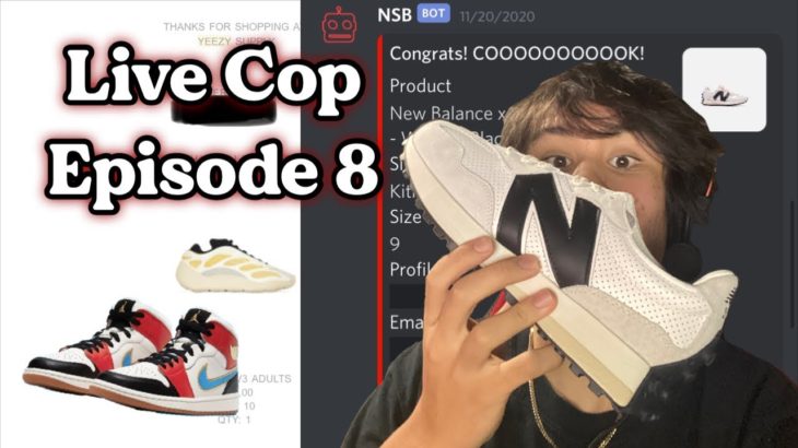 HITTING ON KITH – Live Cop Ep. 8 NB Casablanca, Yeezy 700 Safflower and more!