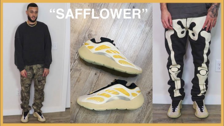 HOW I TRIED TO STYLE THE YEEZY 700 V3 SAFFLOWER