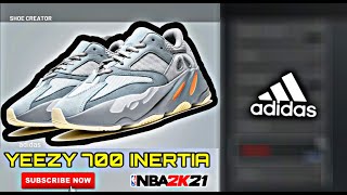 HOW TO MAKE YEEZY 700s INERTIA ON NBA 2K21 NEXT-GEN! HOW TO BE A HYPEBEAST ON NEXT-GEN NBA 2K21!