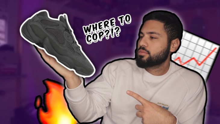 HOW & WHERE TO BUY THE ADIDAS YEEZY 500 UTILITY BLACK!!!