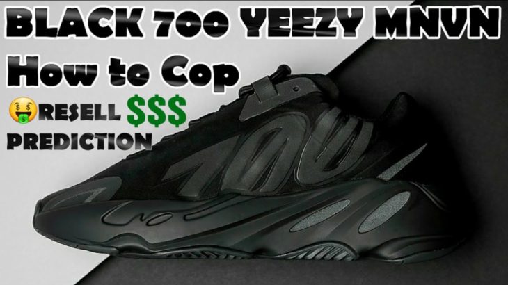 How to Cop Adidas Yeezy Boost Black 700 MNVN for Retail