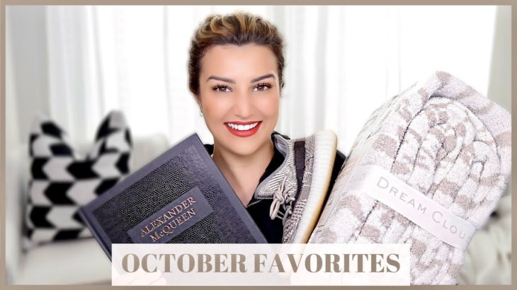 OCTOBER FAVORITES | HOME DECOR, YEEZY ZYON, SHERPA SHACKET, THE ULTIMATE CORDLESS VACUUM, GLASS MUGS
