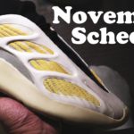 SOLID MONTH! YEEZY RELEASE SCHEDULE FOR NOVEMBER