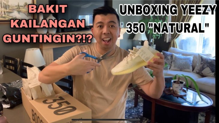 UNBOXING YEEZY 350 “NATURAL” AND UNDER ARMOUR. PINOY IN CANADA