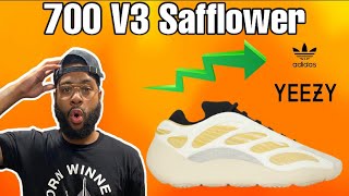 YEEZY 700 V3 Safflower .  WHY YOU SHOULD COP & KEEP THESE !!