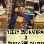 Yeezy 350 natural x yeezy 380 calcite glow review unboxing