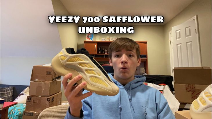 Yeezy 700 V3 ‘Safflower’ IN HAND REVIEW AND UNBOXING!