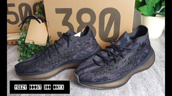 Adidas Yeezy Boost 380 Onyx – On Feet and Check  Top 98%