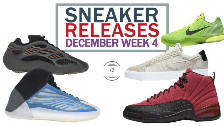 December 2020 Sneaker Releases Week 4 || Yeezy 700 V3 Clay Brown, Quantum Frozen Blue