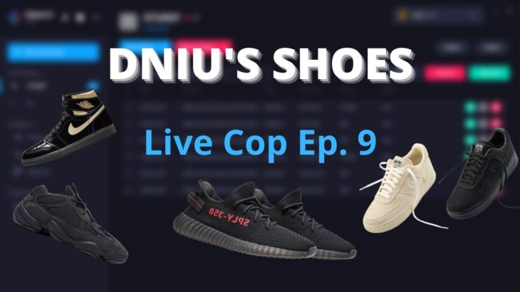 Ep. 9 – Botting the Yeezy 350 Bred and Stussy Air Force 1 – SoleAIO Live Cop