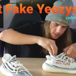 FAKE Yeezy 350 V2 Zebra Review & Unboxing