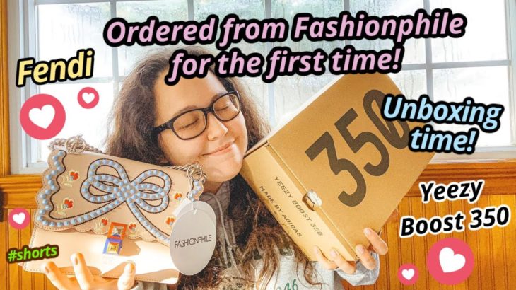 Fashionphile and Adidas Yeezy Boost 350 Unboxing 2020 #shorts