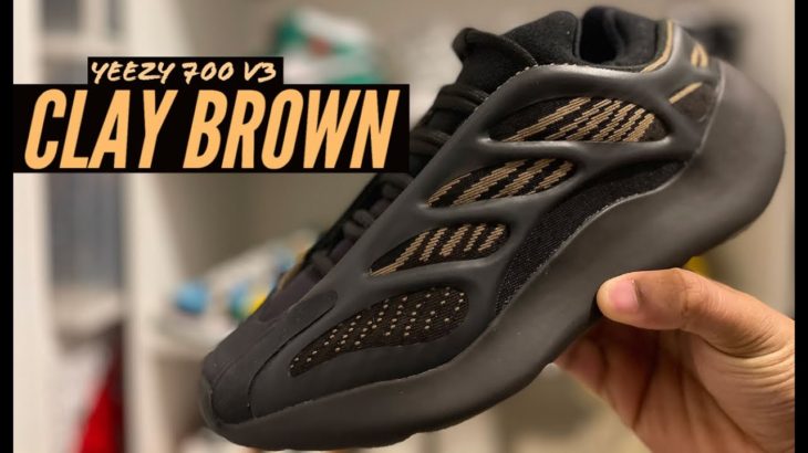 HOW NICE ARE THESE ADIDAS YEEZY 700 v3 CLAY BROWN!