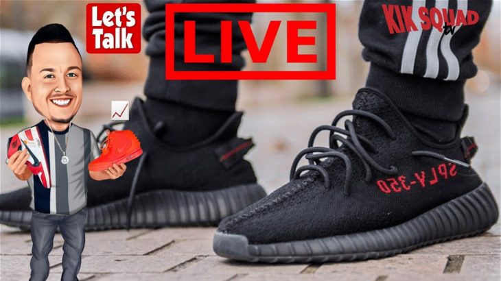 🚨LET’S TALK LIVE🚨 WILL THE YEEZY 350 V2 “BRED” REALLY BE EASY TO COP?! 12/5